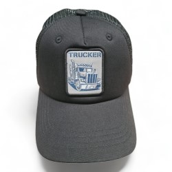 GORRO JOCKEY BLACK TR - AMERICAN TRUCK CB