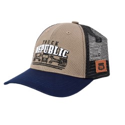 GORRO JOCKEY AZUL/GRIS PISTONS - TRUCK REPUBLIC
