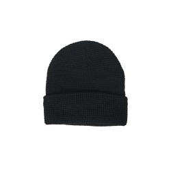 GORRO LANA WAFLE NEGRO&nbsp; - TRUCK REPUBLIC