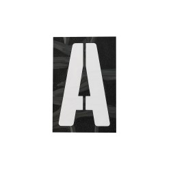 PLANTILLA ADHESIVA PATENTE LETRA A