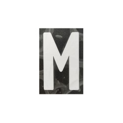 PLANTILLA ADHESIVA PATENTE LETRA M