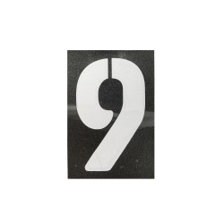 PLANTILLA ADHESIVA PATENTE NUMERO 9