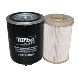 JUEGO DE FILTRO SEPARADOR DE ÁGUA MARCA TURBO MODELO TBS7929