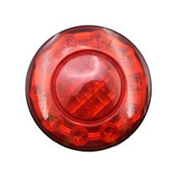 FOCO TRASERO LED ROJO 12 Y 24 VOLTS