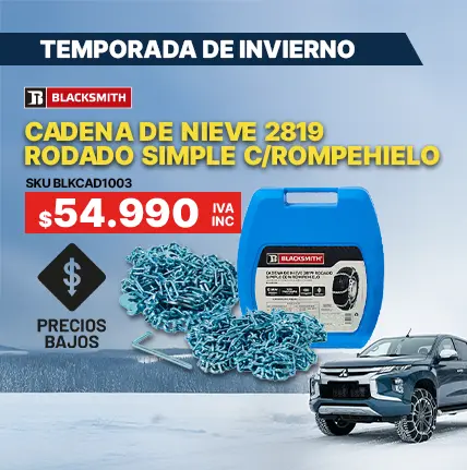 Cadena de nieve para camioneta
