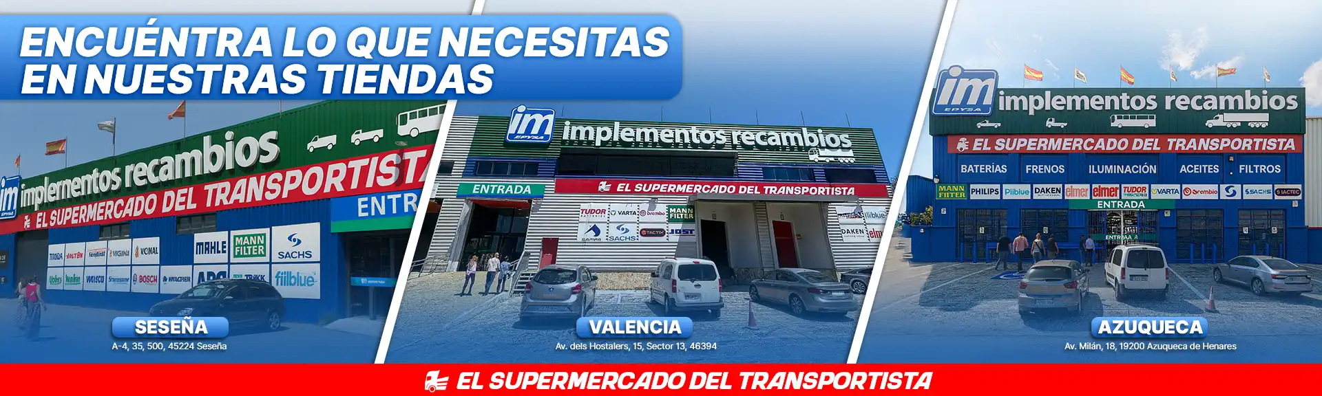 DIRECCIÓN TIENDAS