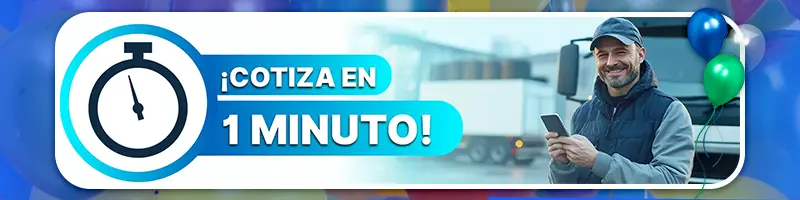 Cotiza en 1 minuto